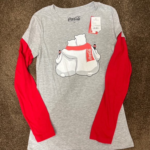 Coca Cola Tops - Womens long sleeve Coca Cola shirt